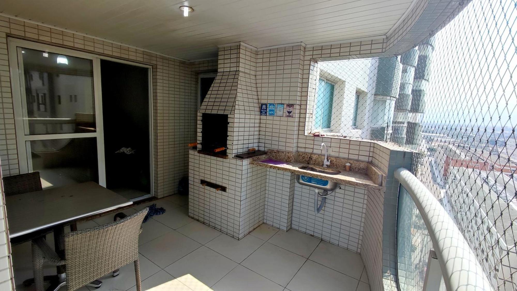 Apartamento Praia Grande Aviacao - 30 Mts Da Praia Exterior photo