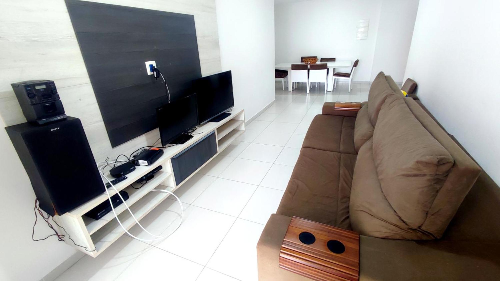 Apartamento Praia Grande Aviacao - 30 Mts Da Praia Exterior photo