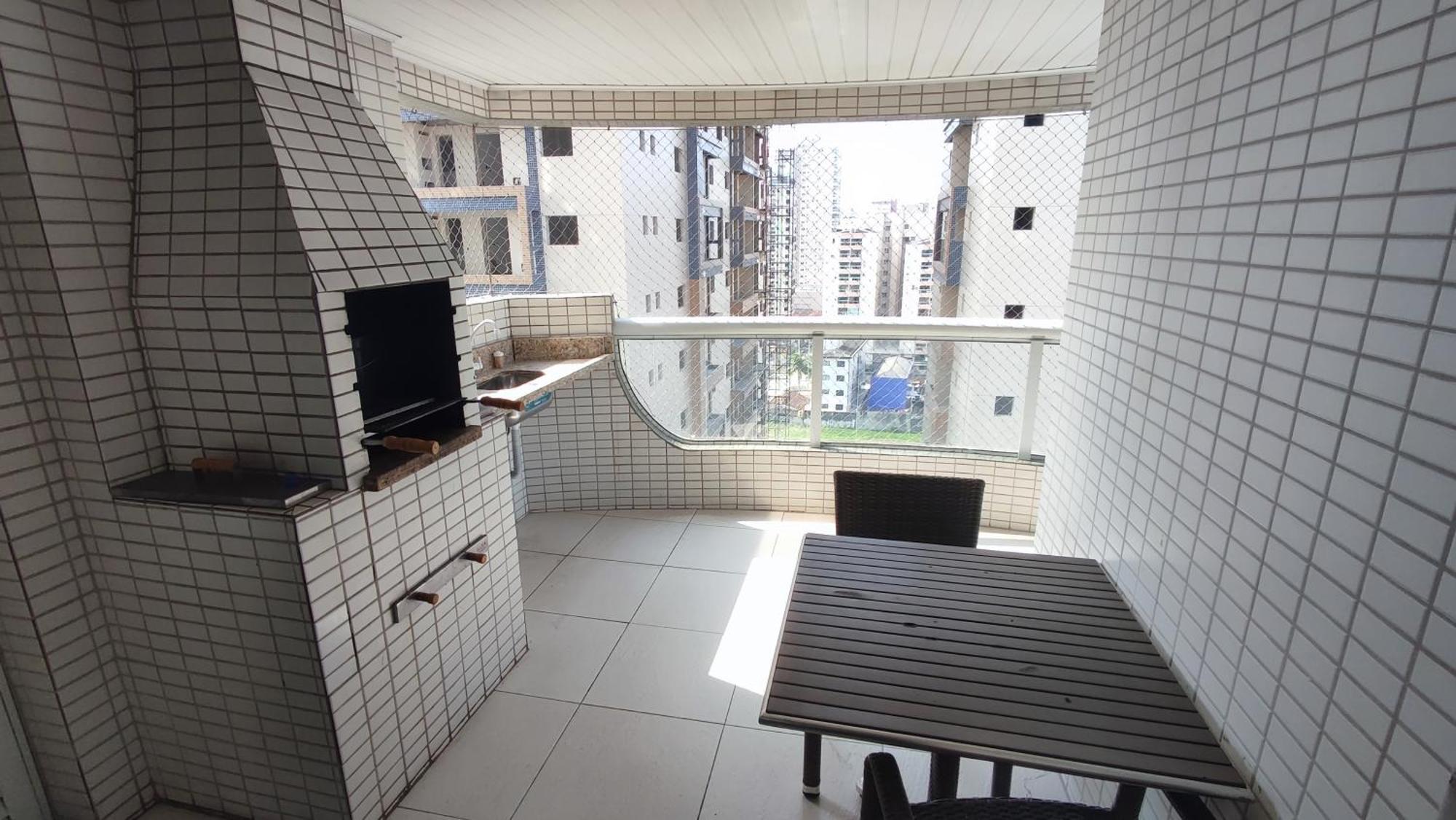 Apartamento Praia Grande Aviacao - 30 Mts Da Praia Exterior photo