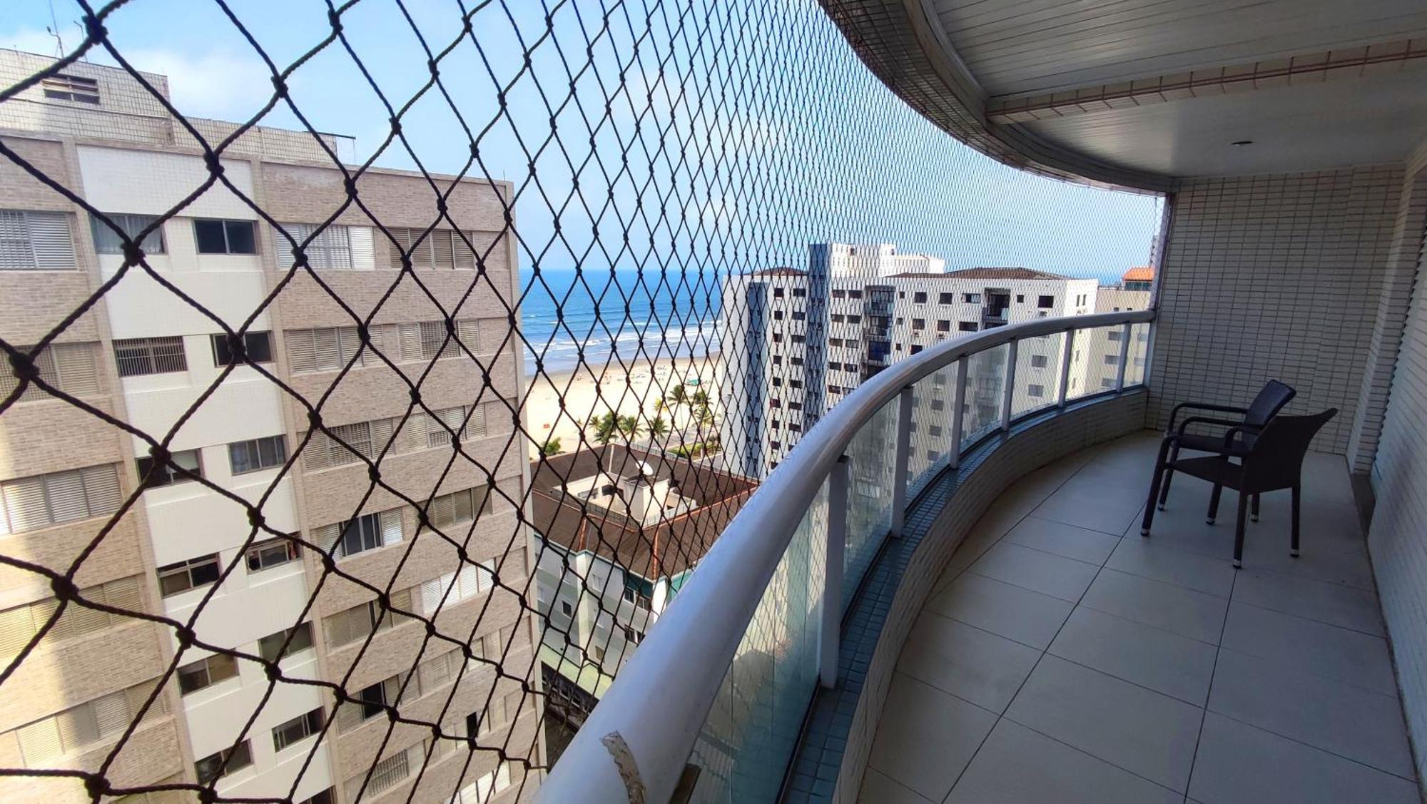 Apartamento Praia Grande Aviacao - 30 Mts Da Praia Exterior photo